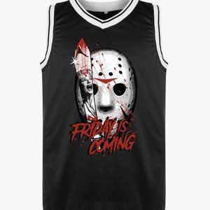 Friday Jason Mask Jersey Basketball Jersey Custom